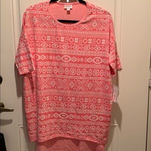 Lularoe Pink Aztec Irma